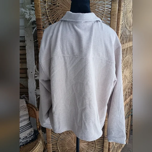 Avln Sudio Corduroy Button-Up Jacket_XL - Picture 5 of 5